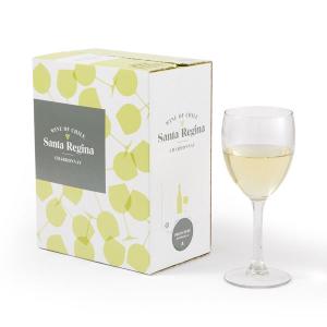 【アスクル・ロハコ限定】白ワイン チリ サンタ レジーナ BIB シャルドネ 大容量 3L 1個 辛口 オリジナル