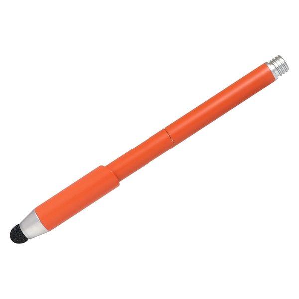 【アウトレット】ミヨシ 静電容量式タッチペン オレンジ STP-07/OR 1本　タブレット　スマー...