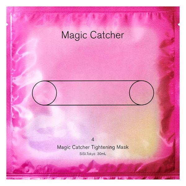 SISI マジックキャッチャータイトニングマスク シート状美容マスク 4枚 シートマスク フェイスマ...
