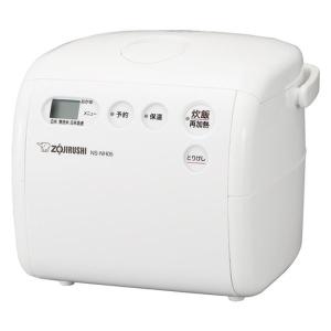 象印マホービン 小容量マイコン炊飯ジャー 3合 NS-NH05-WZ ソフトホワイト 1台