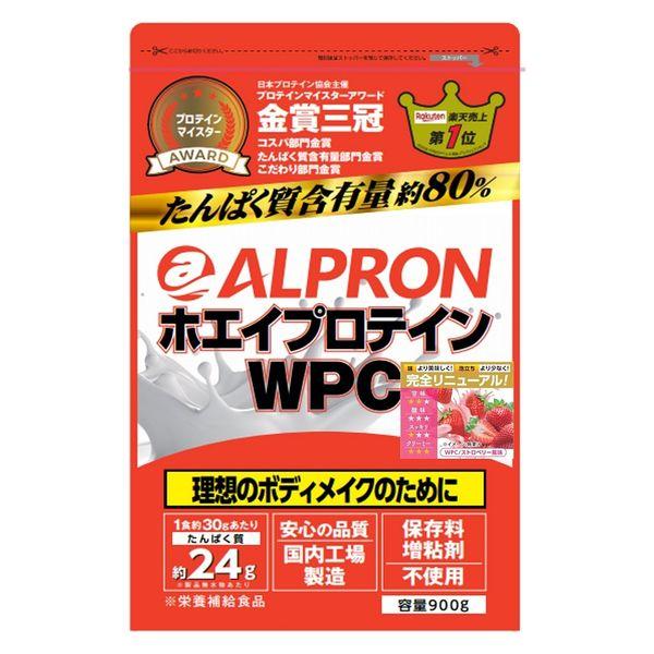ALPRON WPC ストロベリー風味 900g 1個