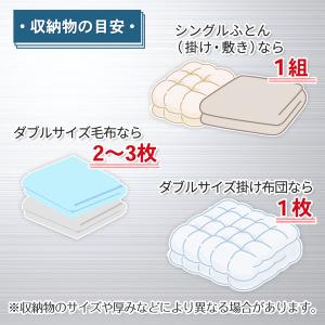 バルサン ふとん圧縮袋 LL ダニよけ&防虫 ...の詳細画像3