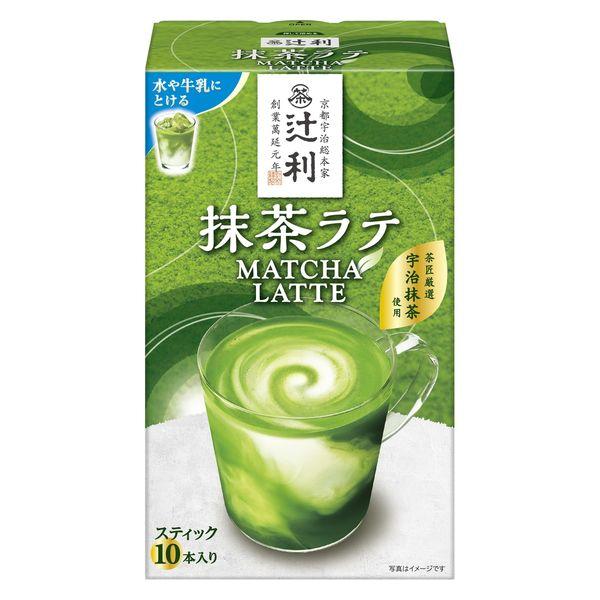 片岡物産 辻利 抹茶ラテ 1箱（10本入）