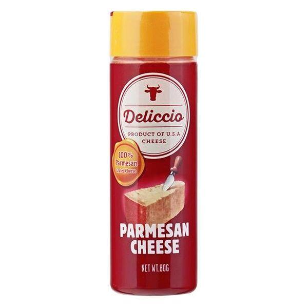 デリッチオ パルメザンチーズ（粉チーズ） 80g 1個 オーバーシーズ（イチオシ）
