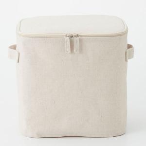 無印良品 ポリエステル麻 ソフトボックス 長方...の詳細画像2