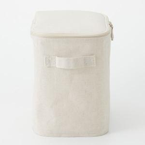 無印良品 ポリエステル麻 ソフトボックス 長方...の詳細画像3