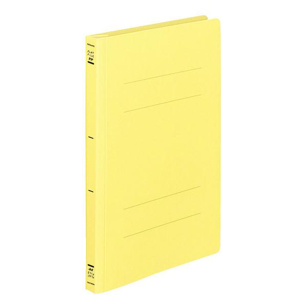 コクヨ（KOKUYO） フラットファイルPP B5タテ 2穴 約150枚収容 黄（イエロー） 10冊...