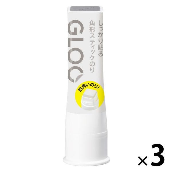 コクヨ グルー スティックのり しっかり貼るタイプ S 約10g タ-G301N 1セット（3本）