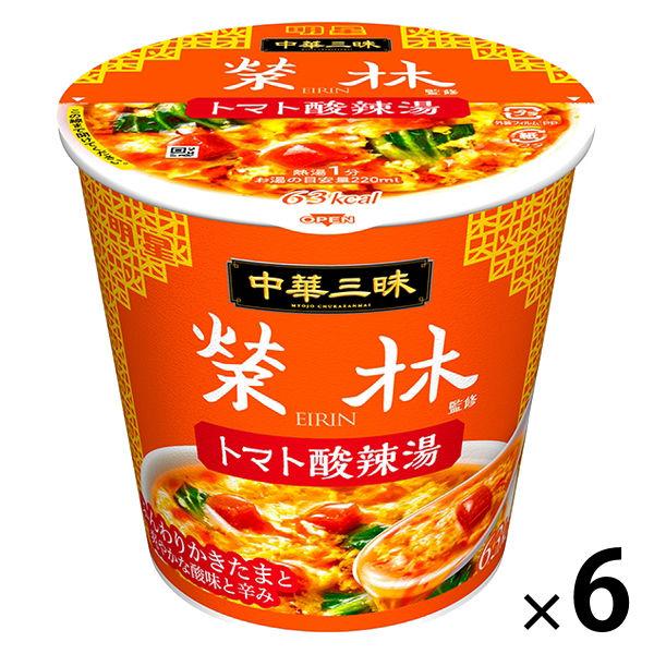 中華三昧 榮林 トマト酸辣湯 6個 明星食品