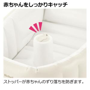 【0ヵ月頃から】ふかふか ベビーバス プラスK...の詳細画像4