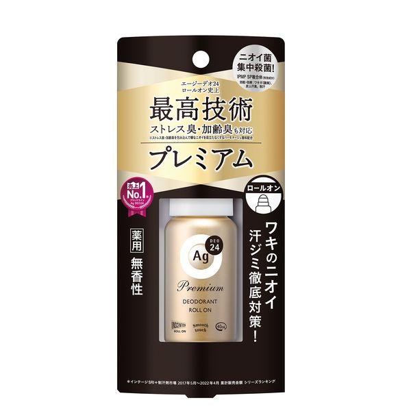 Ag DEO24（エージーデオ24） プレミアムデオドラントロールオン 無香性 40ml ファイント...