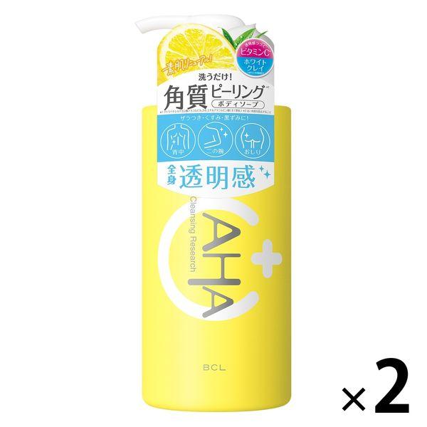 PayPayポイント大幅付与 クレンジングリサーチ ボディピールソープC 480mL×2個 大容量 ...