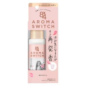 8×4（エイトフォー） アロマスイッチ 制汗剤 ロールオン パリスブーケの香り 65ml 花王