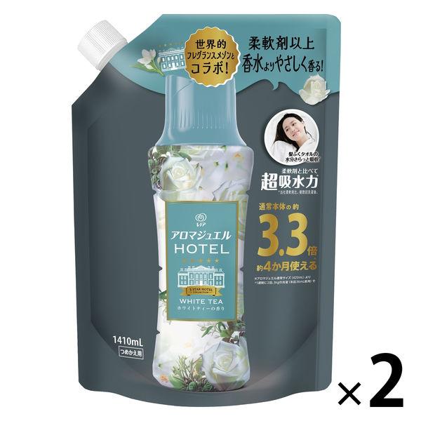 レノアハピネス アロマジュエル ホワイトティー 詰め替え 1410mL 超特大 1セット（2個入） ...