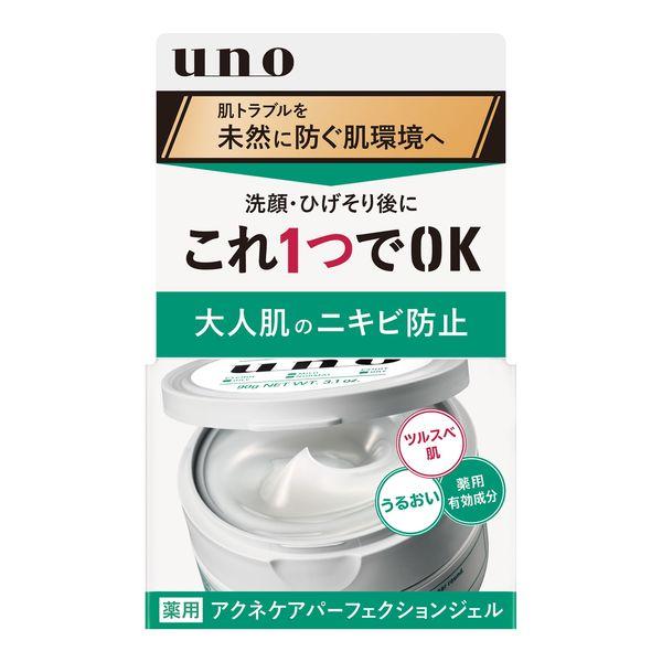 UNO（ウーノ） アクネケア パーフェクションジェル 90g 1個 大人の肌のニキビ予防・肌あれ・テ...