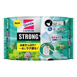 トイレクイックル ストロング トイレ用そうじシ...の詳細画像1