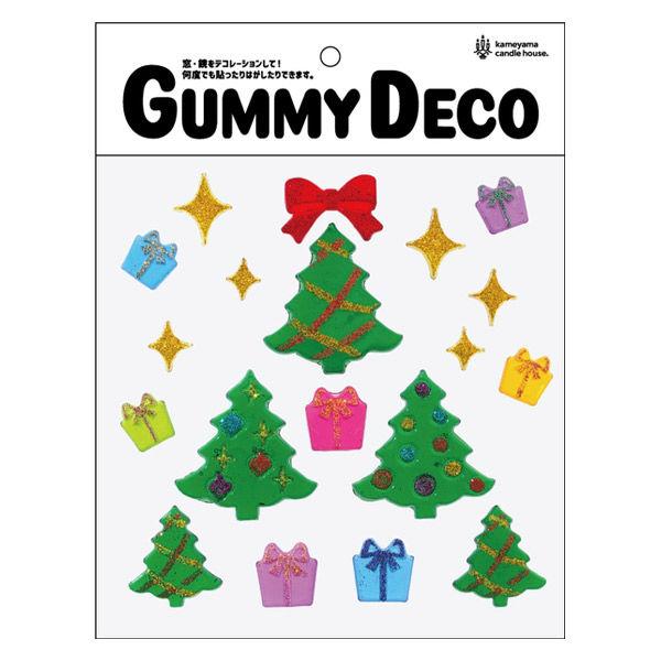 【ワゴンセール】【クリスマス装飾】 窓装飾 グミデコ バッグS ギフトツリー 1個 カメヤマ