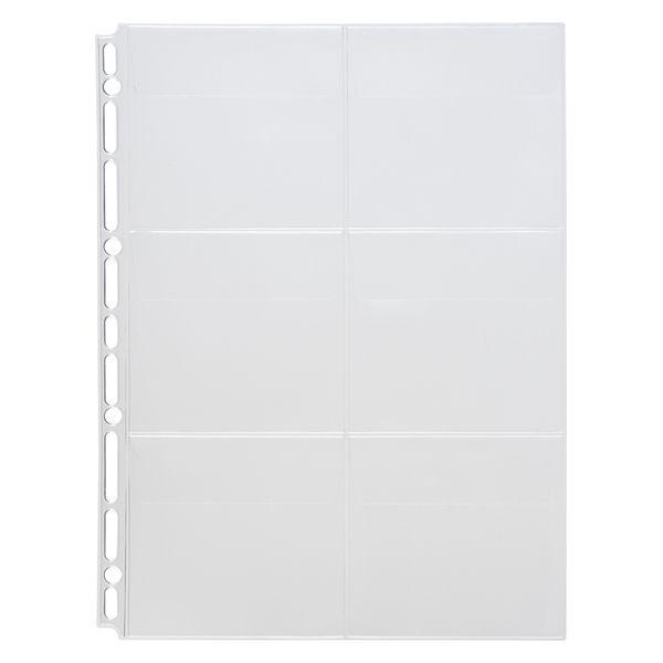 myfa（ミファ）コレクションポケット 6ポケット A4 30穴 缶バッチ〜直径76mm用 2枚入 ...