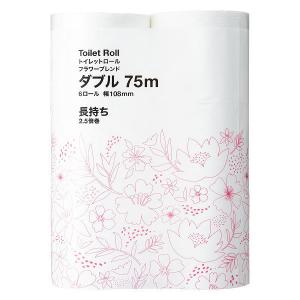 トイレットペーパー ダブル 2.5倍巻き 6ロ...の詳細画像1