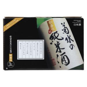 菊水酒造 菊水の純米酒 BIB(バッグインボックス)3L 1本 新潟県 日本酒