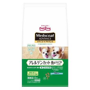 メディコート アドバンス アレルゲンカット 犬用 魚＆豆 1歳から 2kg（500g×4袋）1袋 ドッグフード｜LOHACO by アスクル