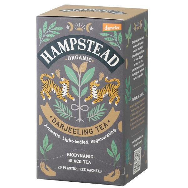 【オーガニック紅茶】ハムステッド ダージリン ティーバッグ 1箱（20バッグ入）【有機JAS 個包装...