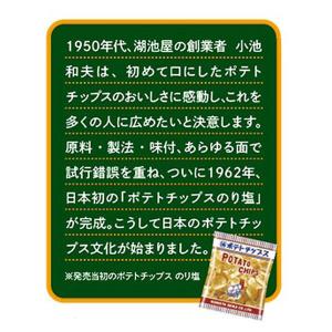 湖池屋 小袋ポテトチップス のり塩 5袋 スナ...の詳細画像4