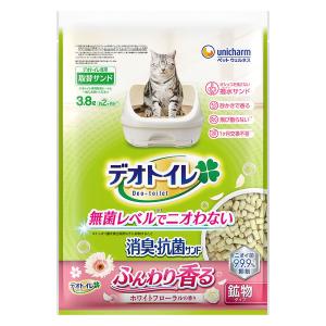 猫砂 デオトイレ ふんわり香る 消臭・抗菌サン...の詳細画像1