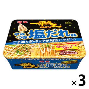 明星 一平ちゃん夜店の焼そば やみつき塩だれ味 3個