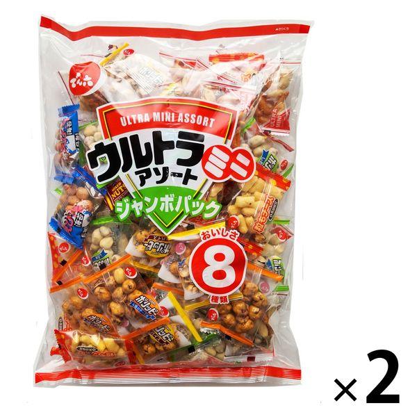 でん六　ウルトラミニアソート　1パック（620g：8種約66袋入）（2パック）