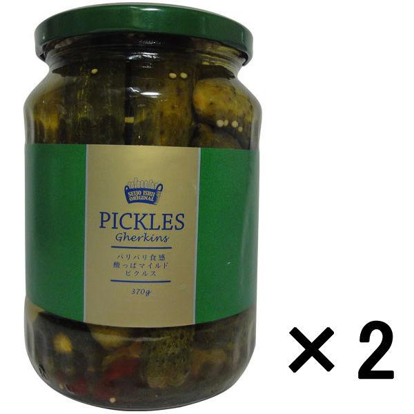 【アウトレット】成城石井 ガーキンス　ピクルス 1セット（1個×2）