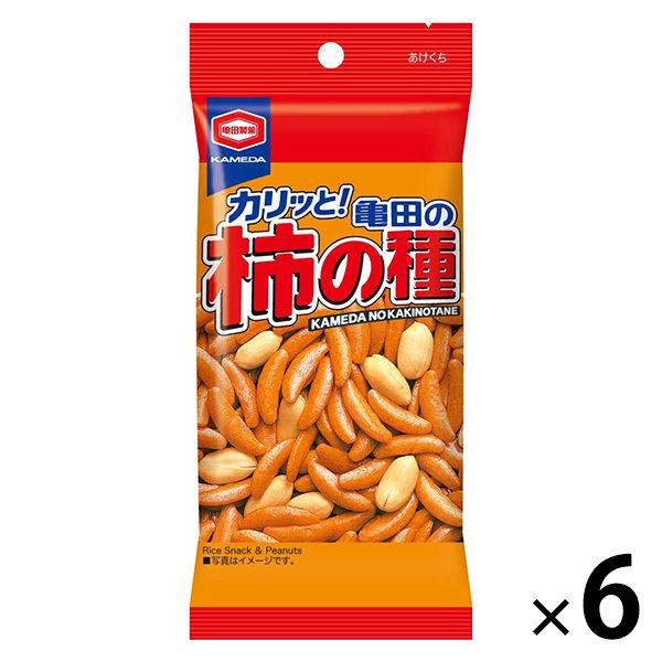 亀田の柿の種　63g 6袋　亀田製菓　おせんべい　あられ