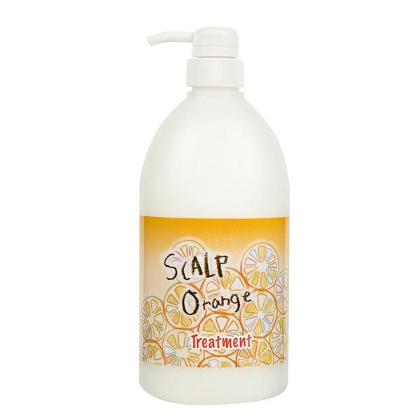 スキャルプオレンジ トリートメント ポンプ 1000ml ノンシリコン 特大 ティ・エス・プランニン...