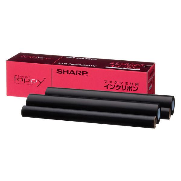 シャープ FAXリボン UX-NR4A4W インクリボン50m 1パック（2本入）
