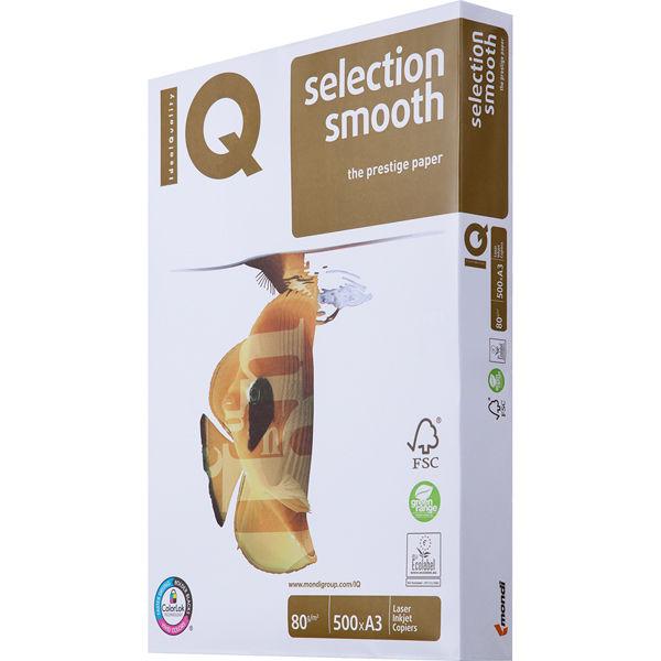 mondi　IQ　selection　smooth　1冊（500枚入）　80g/m2　A3