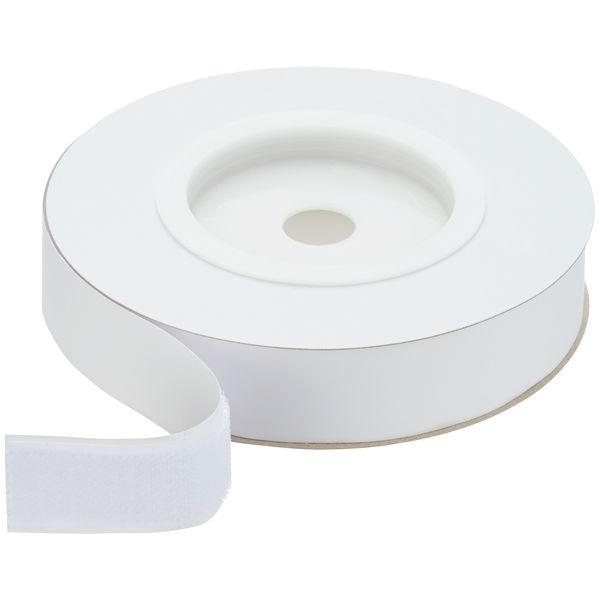 ジャック　ボア　ツインテープ　糊付き　幅25mm×長さ5m　白　TR25WH　1巻