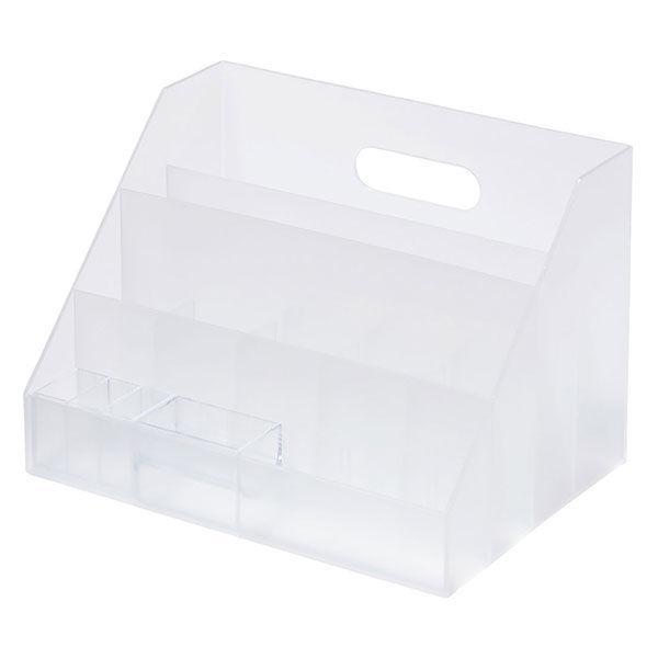 Like-it（ライクイット） A4 オーガナイザースリム ホワイト 3個 MX-02 ライフモジュ...