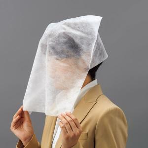 アスクル 不織布フェイシャルカバー/フェイスカ...の詳細画像1