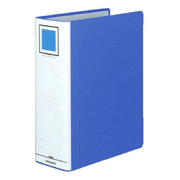 コクヨ（KOKUYO） チューブファイル エコツインR A4タテ 2穴 とじ厚90mm 青（ブルー）...