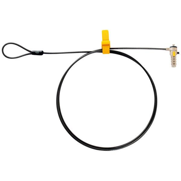 Kensington（ケンジントン）セキュリティワイヤーダイヤル型ラップトップ錠（プッシュボタン式）...