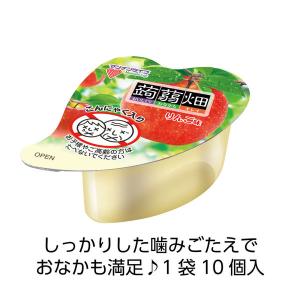 蒟蒻畑 りんご味 6袋 マンナンライフ 蒟蒻ゼ...の詳細画像3