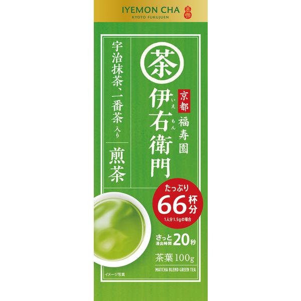（水出し可）宇治の露製茶 伊右衛門 抹茶入り煎茶 1袋（100g）
