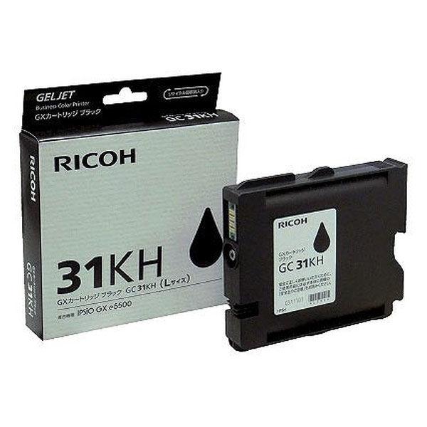 リコー（RICOH） 純正インクカートリッジ GC31KH ブラック 大容量 515747 1個