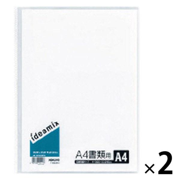 コクヨ クリヤーブック ideamix A4タテ 10ポケット サイドスロー 透明 クリアファイル ...