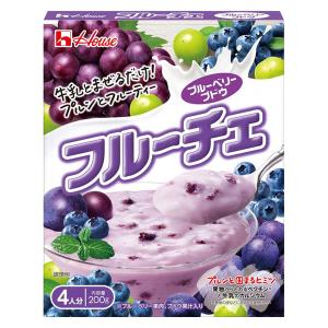 製菓材料 フルーチェ　ブルーベリーブドウ 200g ハウス食品 1個 手作りデザート
