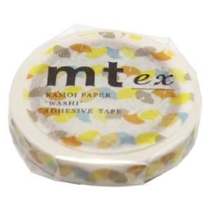 【アウトレット】【Goエシカル】訳あり カモ井加工紙 mt ex イチョウライン MTEX1P185 幅7mm×長さ7m 1個