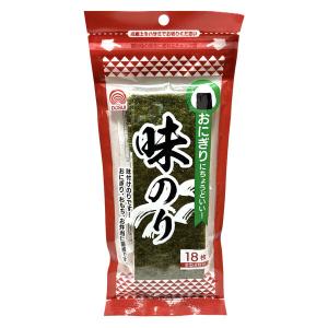 【アウトレット】ドースイ 味付のり1/3　18枚 1個