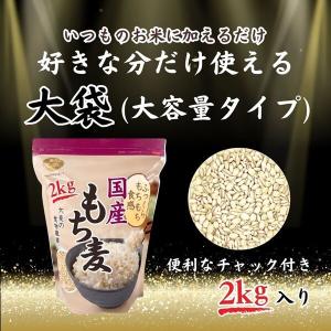 ふっくらもちもち食感国産もち麦 2kg 1個 ...の詳細画像3