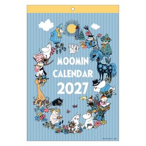 【2027年版カレンダー】学研ステイフル ムーミン オールスター見やすいカレンダー AM16016 1部