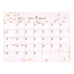 デザインフィル 【2027年版】カレンダー リ...の詳細画像3